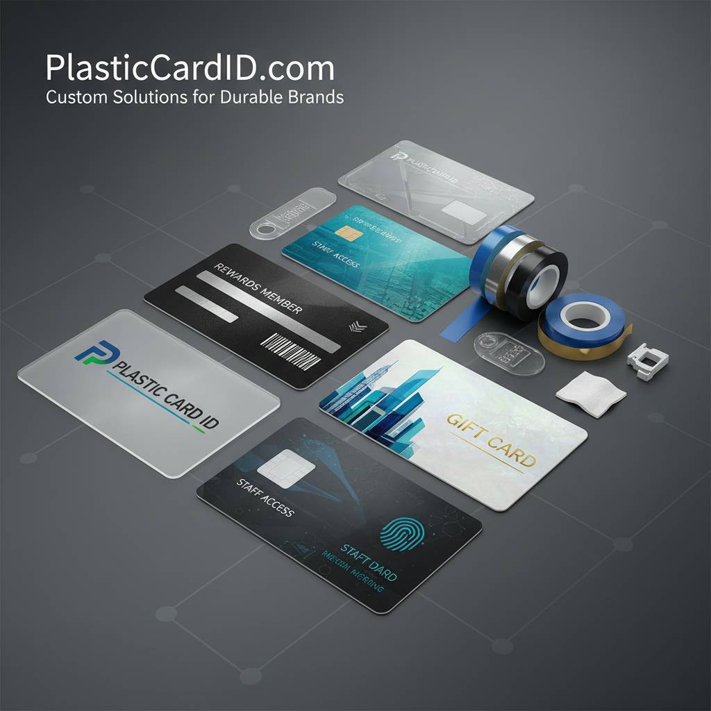 Modern Plastic Gift Cards: Quality Custom Finishes Affordability