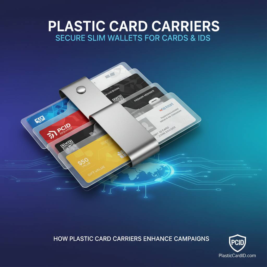 How Plastic Card Carriers Enhance Campaigns