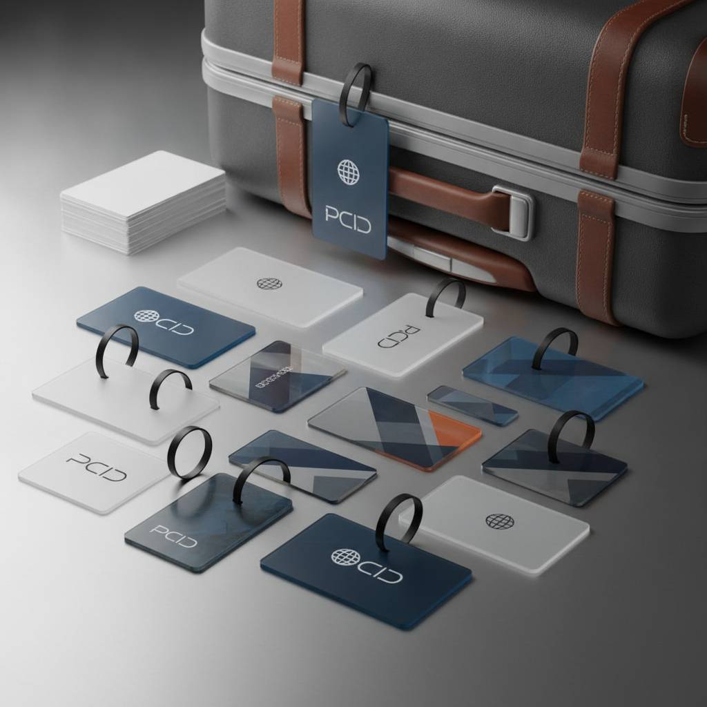 Partner with Plastic Card ID for Custom Luggage Tags That Work as Hard as You Do