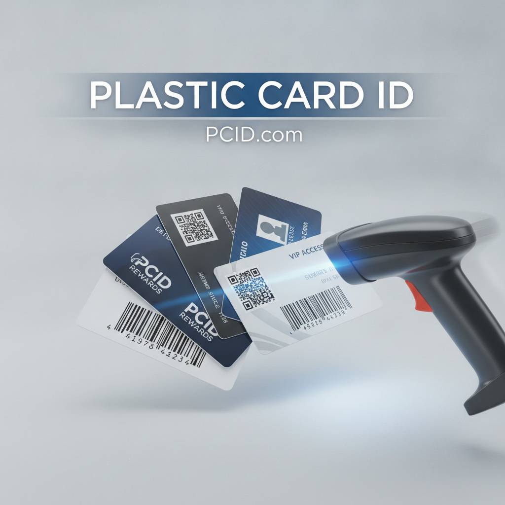 Our Full Range of Barcode Plastic Card Types
