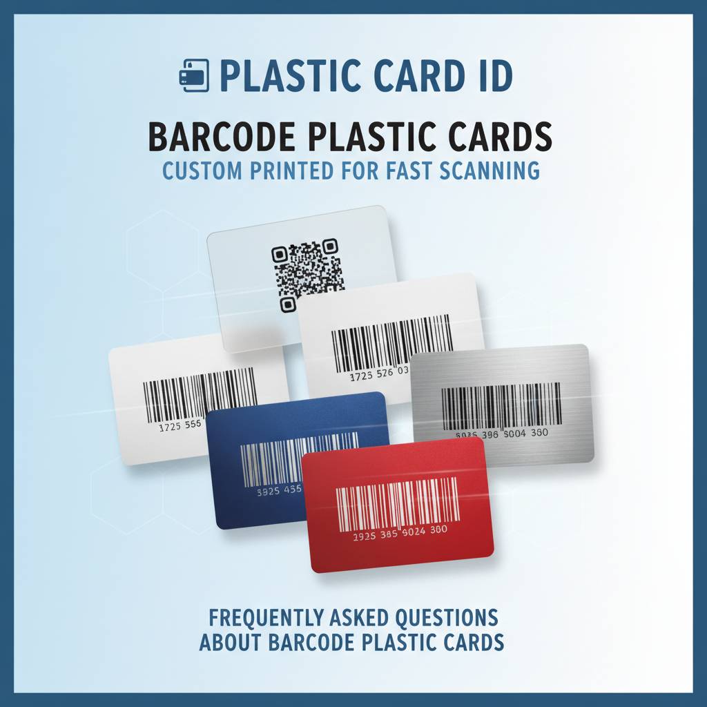 Frequently Asked Questions About Barcode Plastic Cards