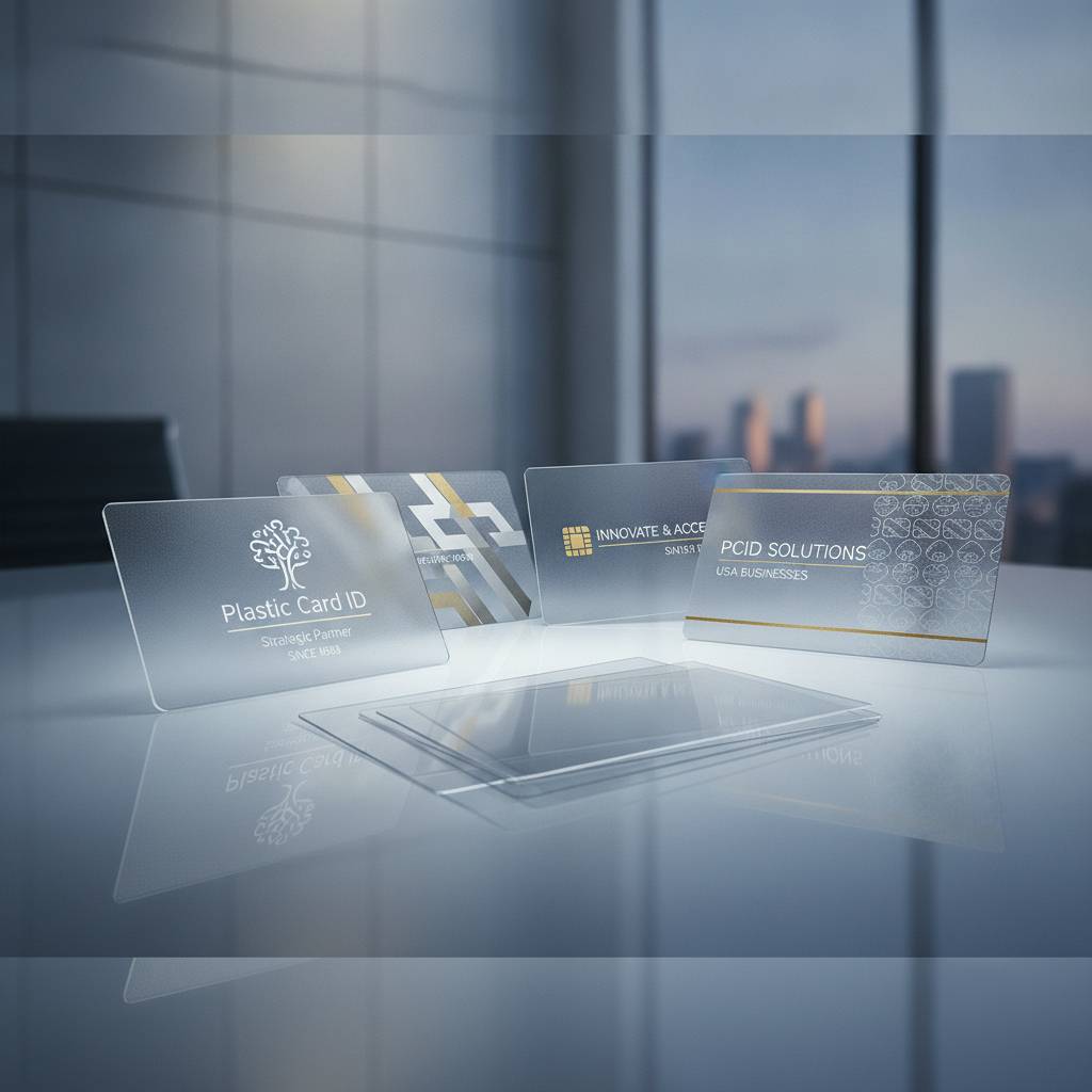 Clear Plastic Business Cards - A Closer Look at the Magic