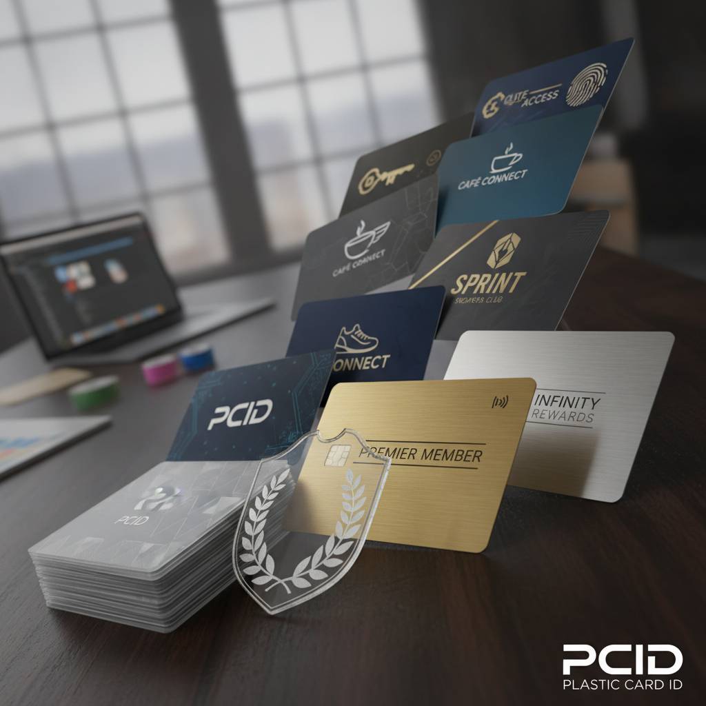 Specialty Cards: Clear, Custom-Shaped, and Luxury Metal Options