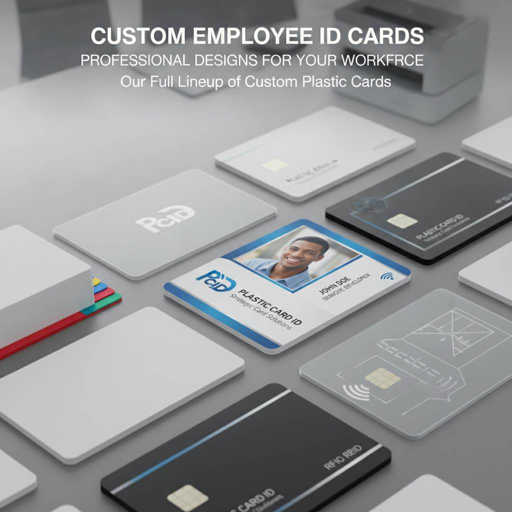 Our Full Lineup of Custom Plastic Cards