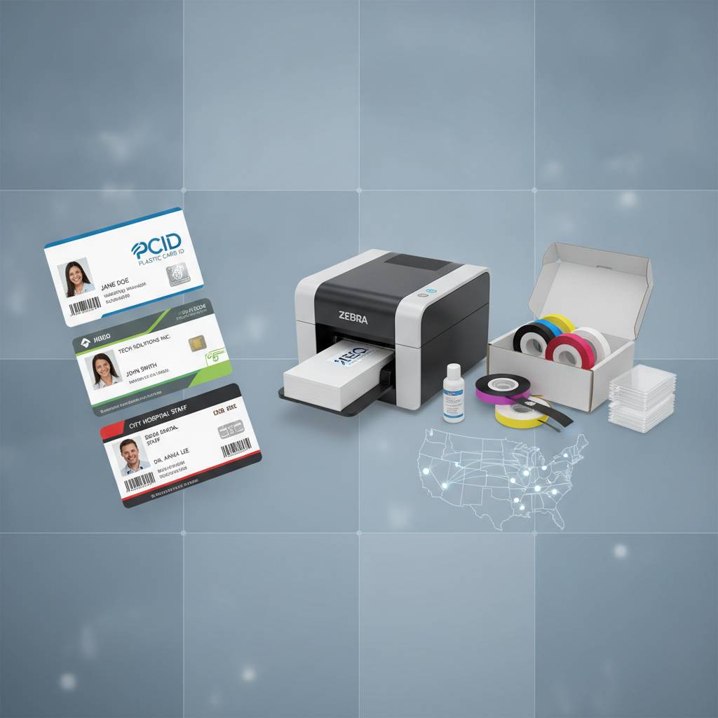 Card Printers and Refill Supplies Shipped Nationally