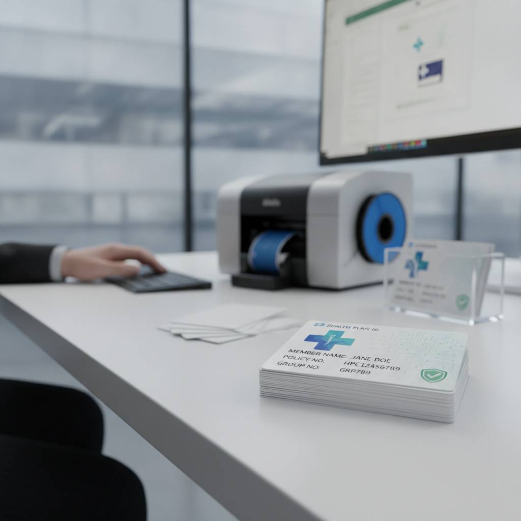 Card Printers and Supplies for In-House Insurance Card Printing
