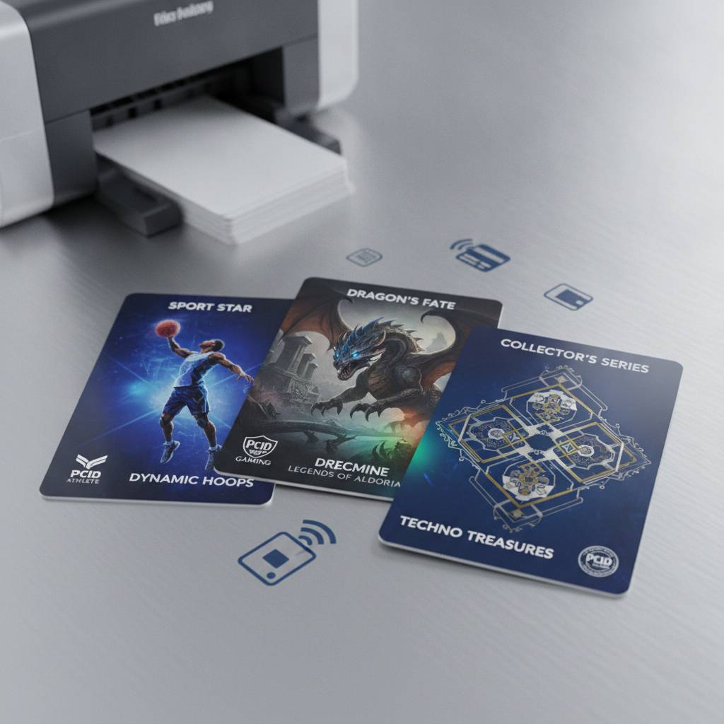 Plastic Trading Cards for Sports, Gaming, and Collectors