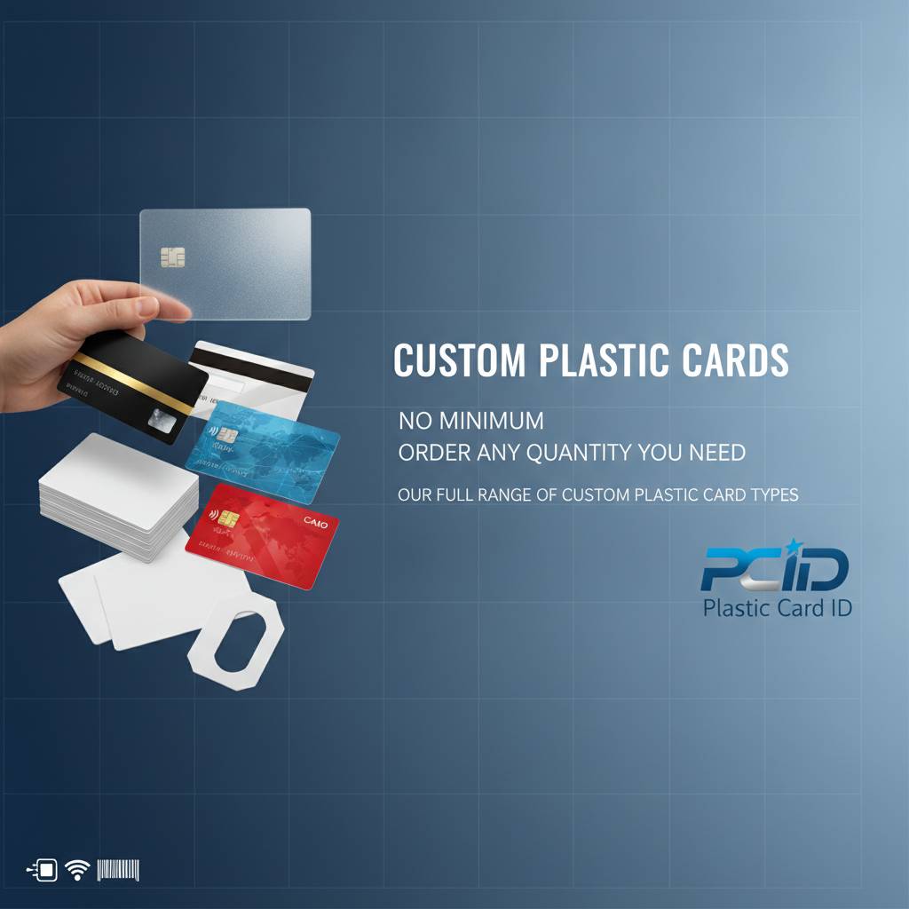Our Full Range of Custom Plastic Card Types